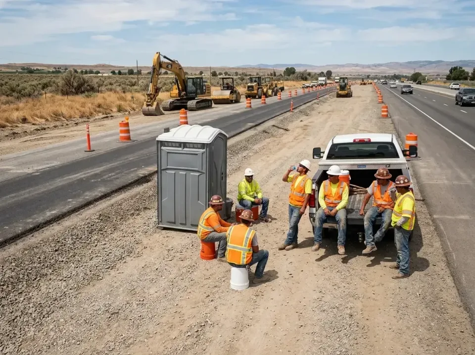 highway-road-construction-crew-007 — frequently asked questions, Porta Potty and Restroom Rentals in Temescal Valley, CA